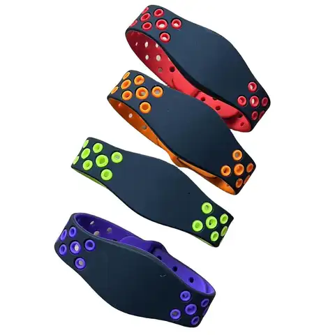 1Pcs 13.56Mhz IC RFID NFC M1 MF S50 읽기 전용 조정 가능한 손목 스트랩 Keyfob 근접 스마트 액세스 제어 시스템
