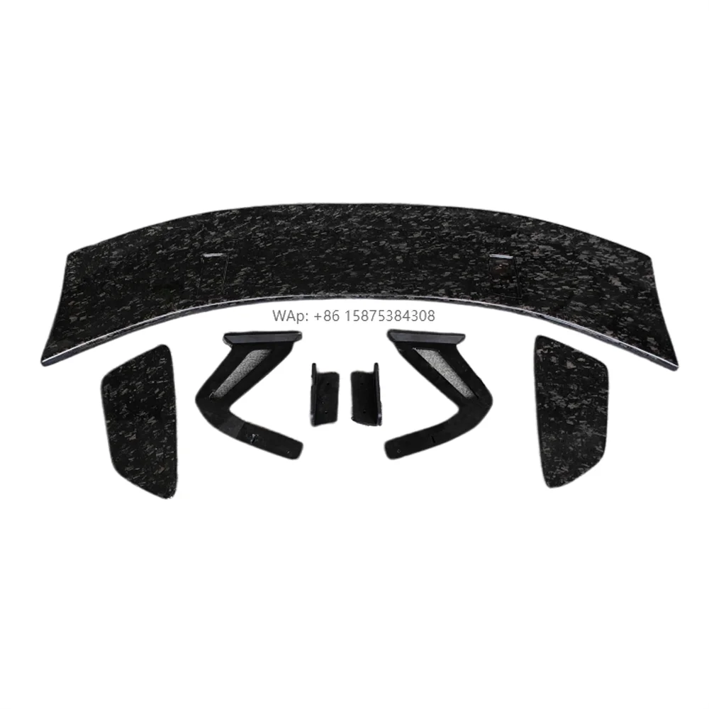 

High Quality Forged Grain GT Style Rear Trunk Spoiler Wing Body Kit for 718 Cayman Boxster