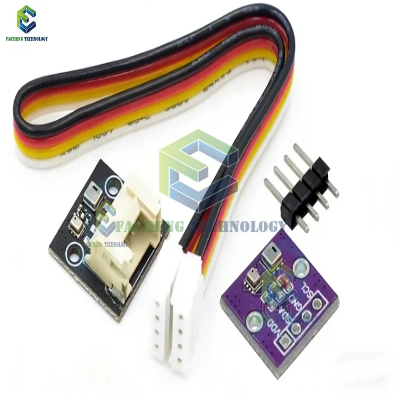 AHT20+BMP280 High Precision Digital Temperature And Humidity Atmospheric Pressure Sensor For Arduino