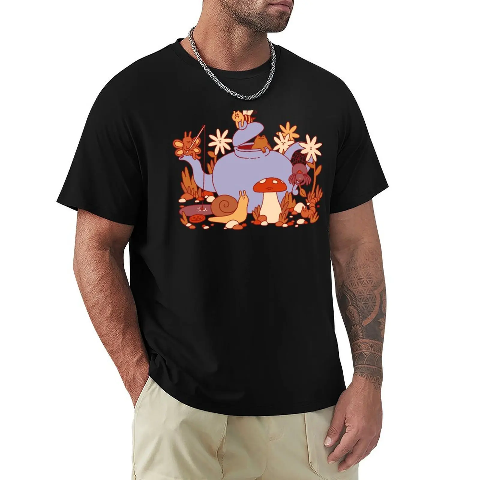 

Teapot Hangout T-Shirt graphics funny shirt cotton mens graphic t-shirts hip hop