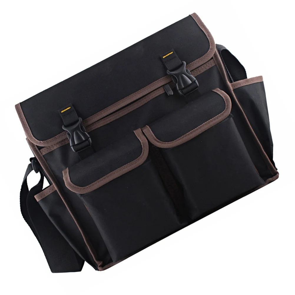 1pcs Electrician Bag Large Capacity Heavy Duty Tool Storage Bag Multi Compartment Organizer Canvas Tool Tote For Diy Home Repair