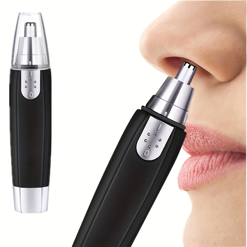 1PC lectric nose hair trimmer, ear face eyebrow hair cleaning trimmer, household men's hair removal, nose and face care kit tool