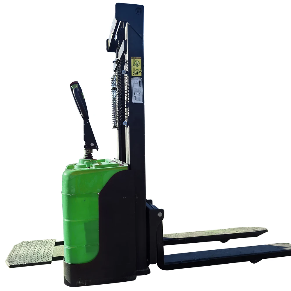 1500Kg-2000kg all-electric self-lifting pallet loader self-loading stacker restaurant industry