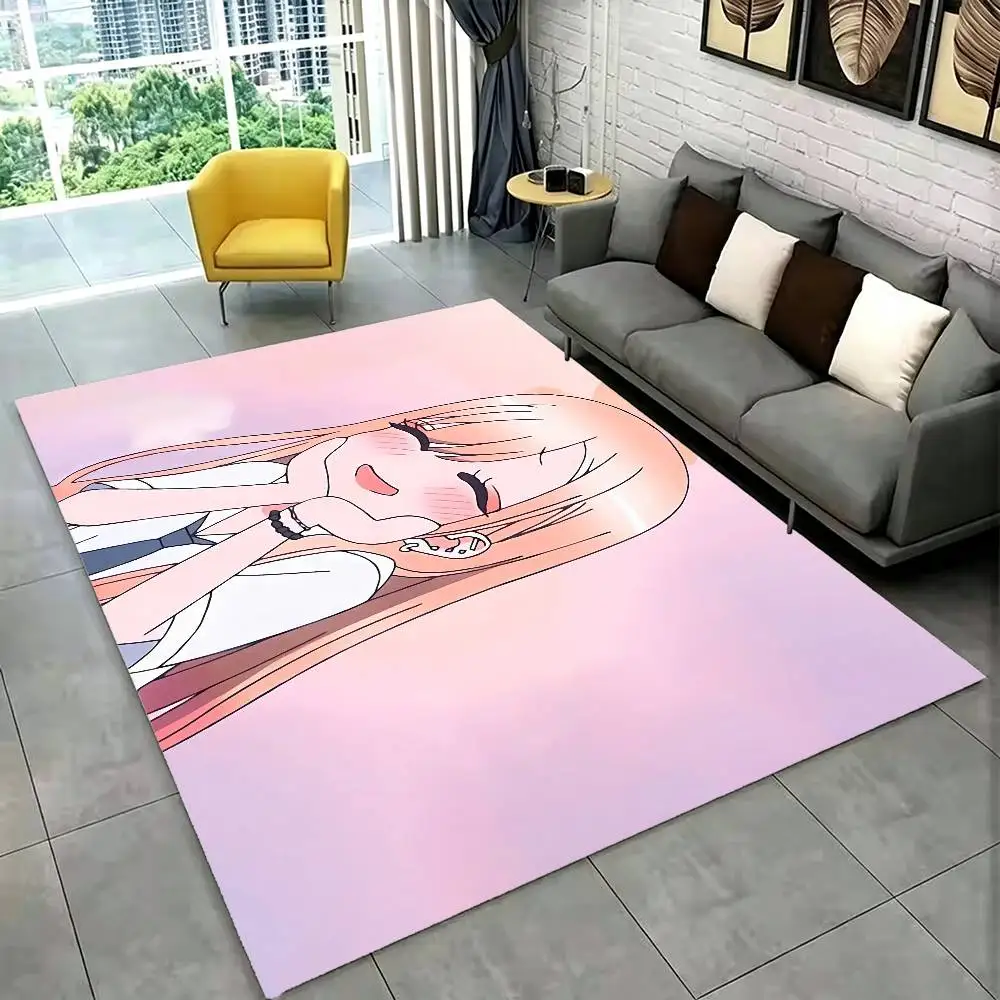 Cute Cartoon My Dress-Up Darling Soft Thick Non-Slip Mat for Living Room Bedroom Kitchen Decor Rugs