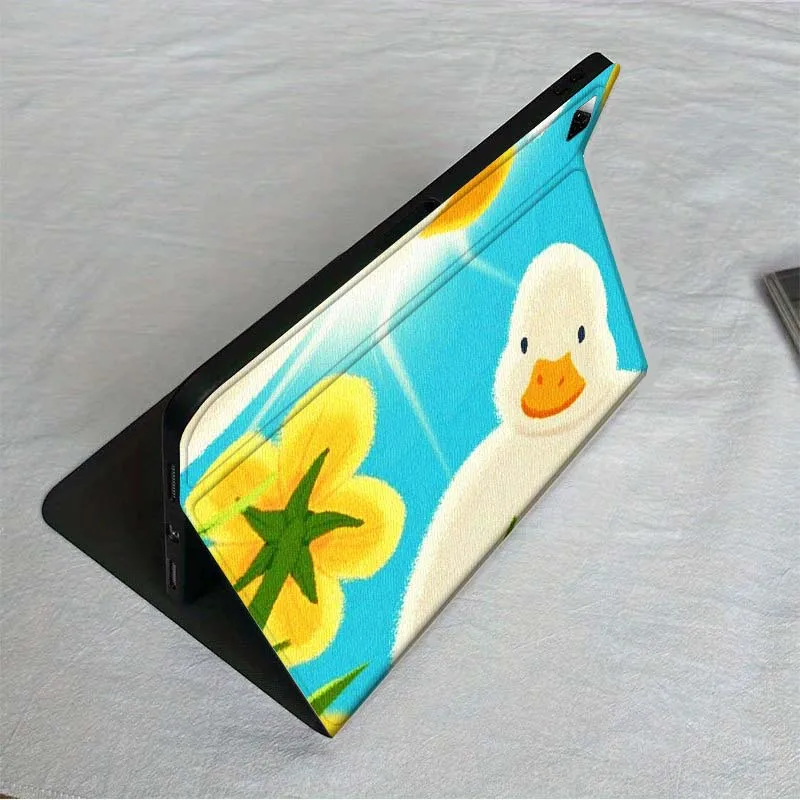 نمط توضيحي على شكل بطة لهاتف Xiaomi Mi Redmi Poco Pad 2 4 5 7S 6S 6 7 8 Max Plus Ultra SE Pro K 2025