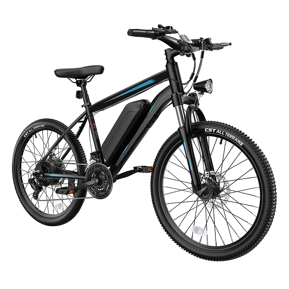 K3 350W Motor Electric Bike US EU Stock 36V 10.4Ah Up to 32km/h 26 Inch Fat Tire Mountain EBike Speed  Adults Electric Bicycle