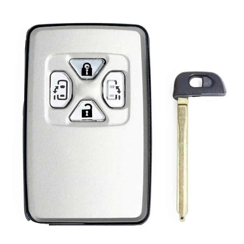 4 кнопки OEM Smart Remote автомобильный брелок для Toyota NOAH ALPHARD VELLFIRE PREVIA VOXY NOAH 2009-2014, номер доски: 271451 -0500 312 МГц