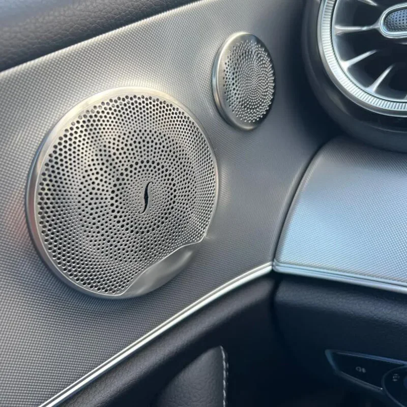 

Для Mercedes Benz E Class Coupe C238 W238 2017 2018-2021 2022, крышка аудиодинамика на переднюю дверь, накладка автомобиля, внутренние автомобильные аксессуары