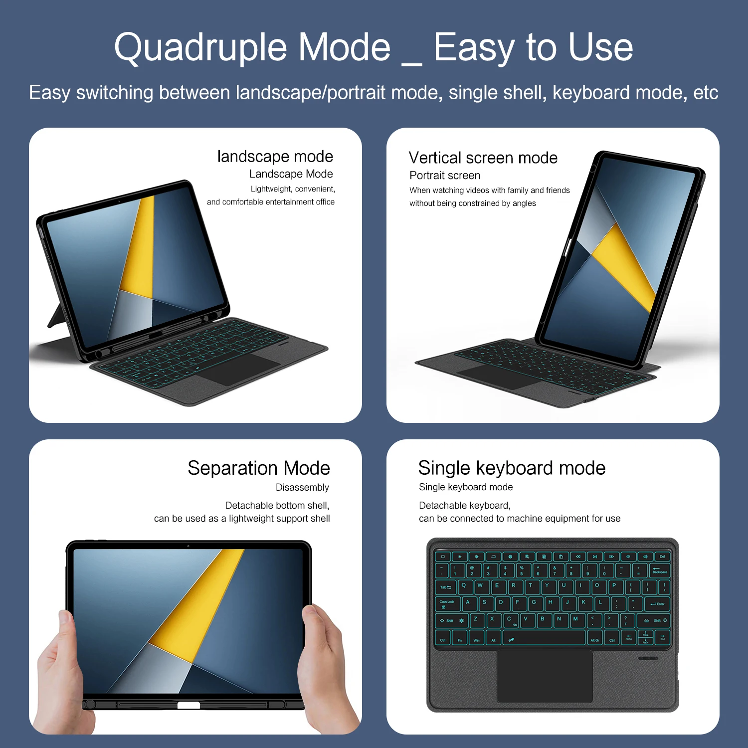 Custodia per tastiera magica s - Poco Tablet Accessories recensione e prezzo