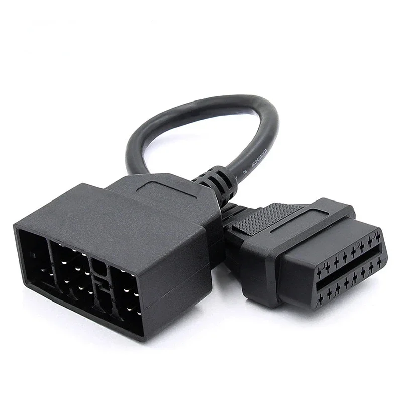 High Quality Suitable for Toyota 2-pin To 16 Pin OBD2 Diagnostic Adapter Cable for Toyota 22-pin To 16 Pin Connection Cable Tool