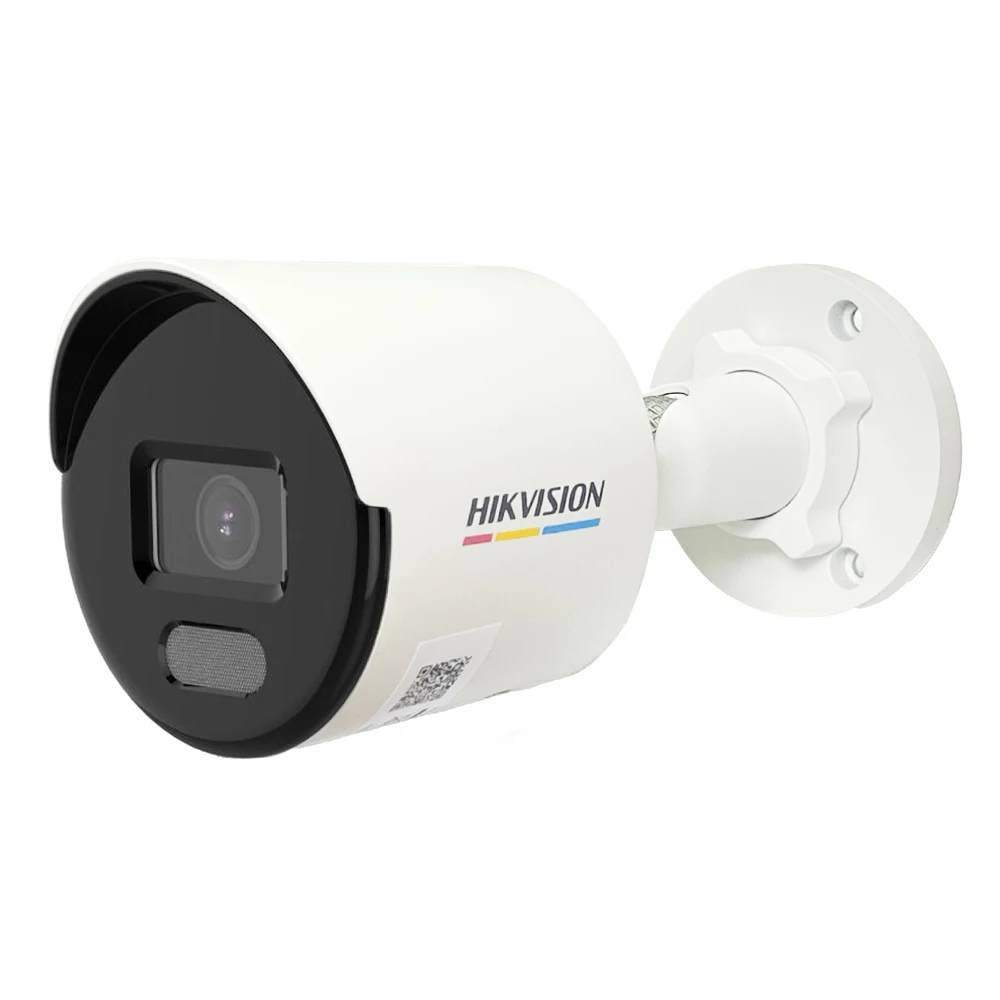 Hikvision 4MP IP Caméra DS-2CD1047G2-LUF TurnVu Partners Bullet Intégré MIC Fente pour Carte SD 24/7 Image Colorée Détection Humaine IP67