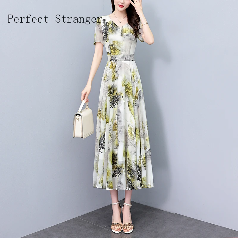 Floral Casual Boho Beach Holiday Sundress 2024 Summer Short Sleeve Elegant Party Long Dress Women Bodycon Prom Night Dress