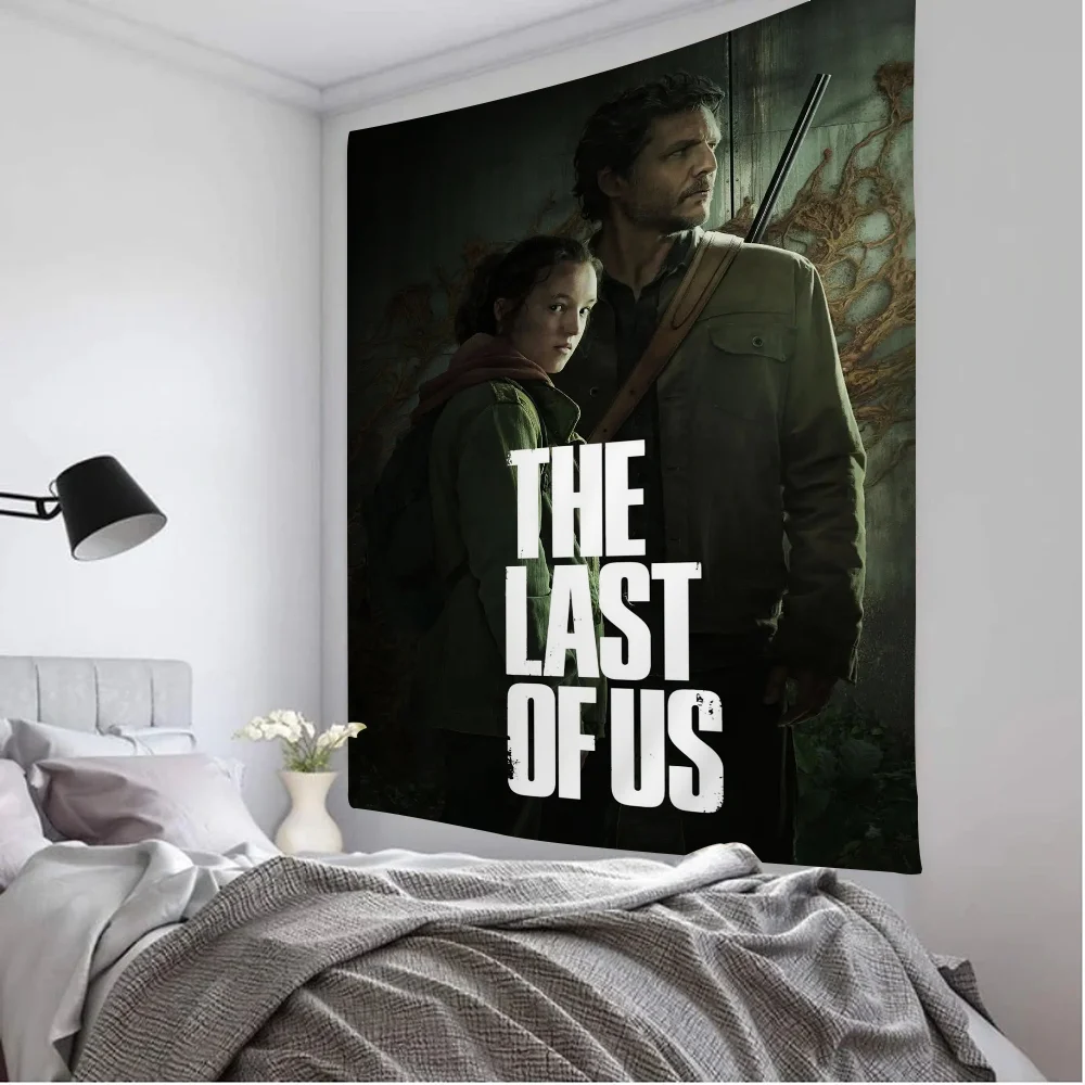 The Last Of Us Part 1 2 Printed Large Wall Tapestry Art Science Fiction Room Home Decor Decor Blanket