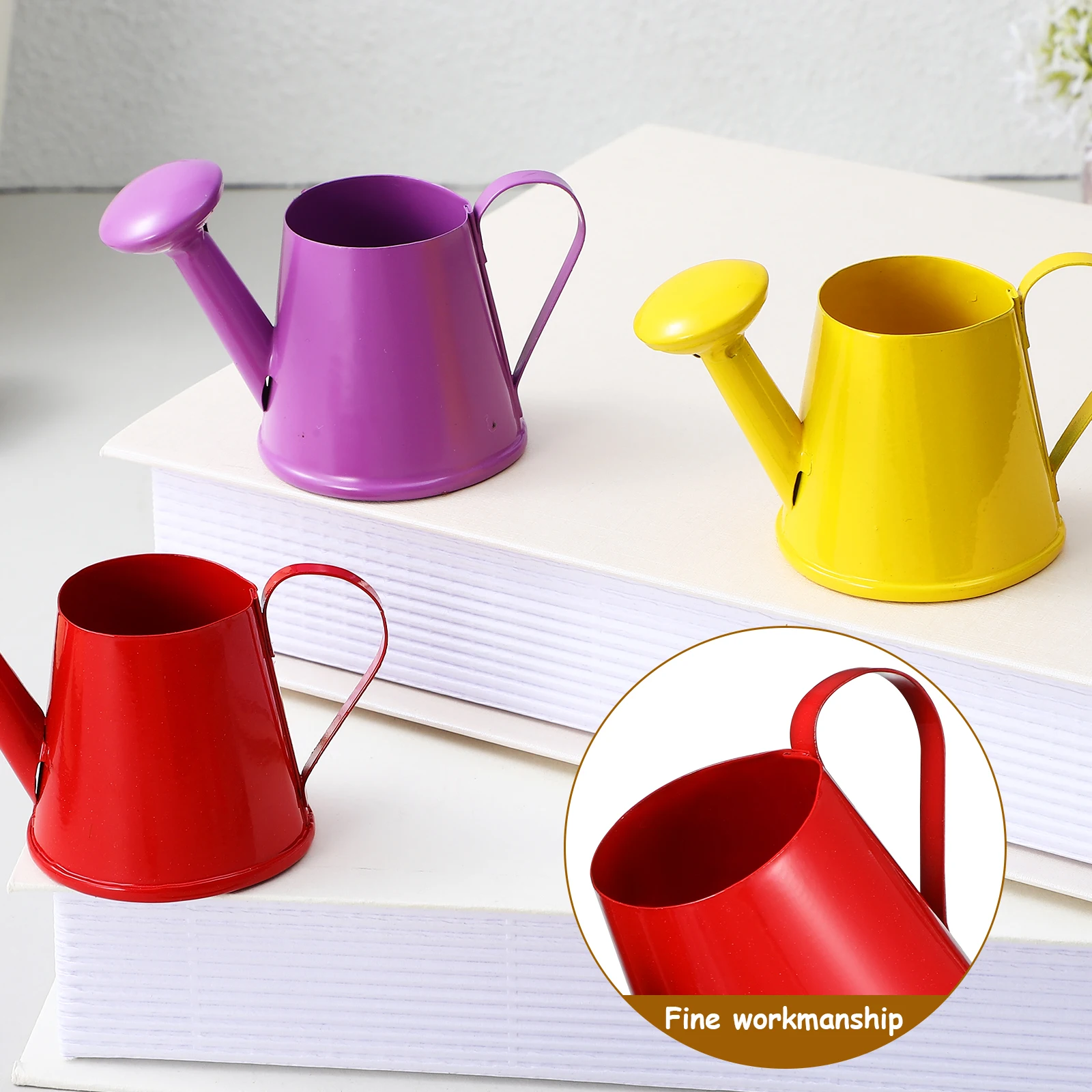 

12 Pcs Sprinkling Watering Kettle Teaching Aids Can for Children Toddler Photo Prop