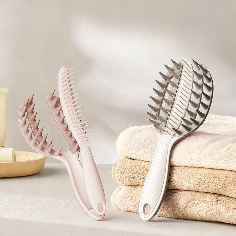

Massage shampoo comb, home multi-functional high skull top fluffy comb, easy to clean, special comb for women's long hair