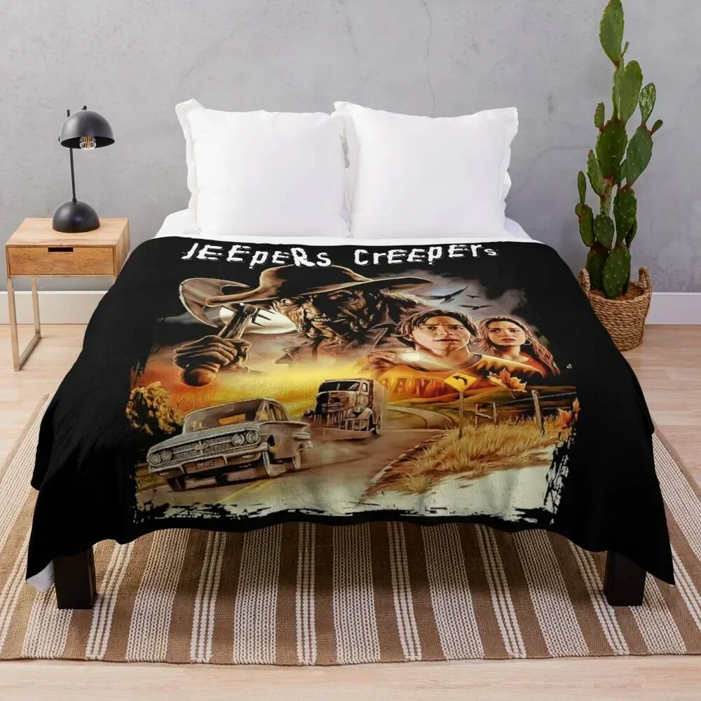 Jeepers Creepers Essential Throw Blanket For Decorative Sofa Large for sofa Blankets