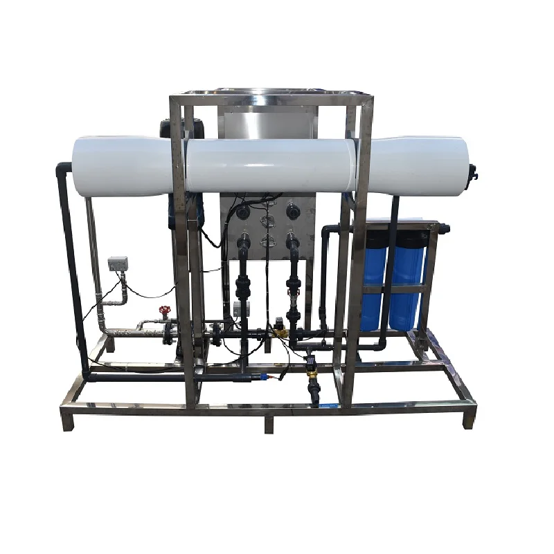 Ocpuritech 1000L/Hour Industrial Reverse Osmosis Water Purification System with PLC Control and Pump