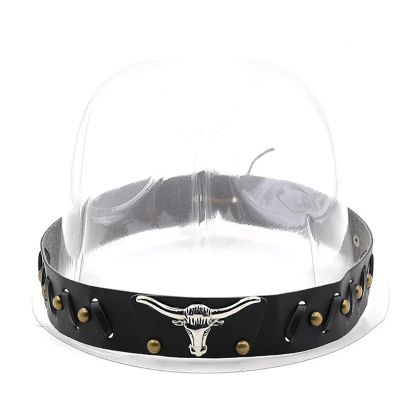 

Уникальные кожаные шляпы для мужчин Western Hat Bands Bands Hat Rifts для Fedora Hat Bands Cowboy Hat Bands Strain Hat Bands