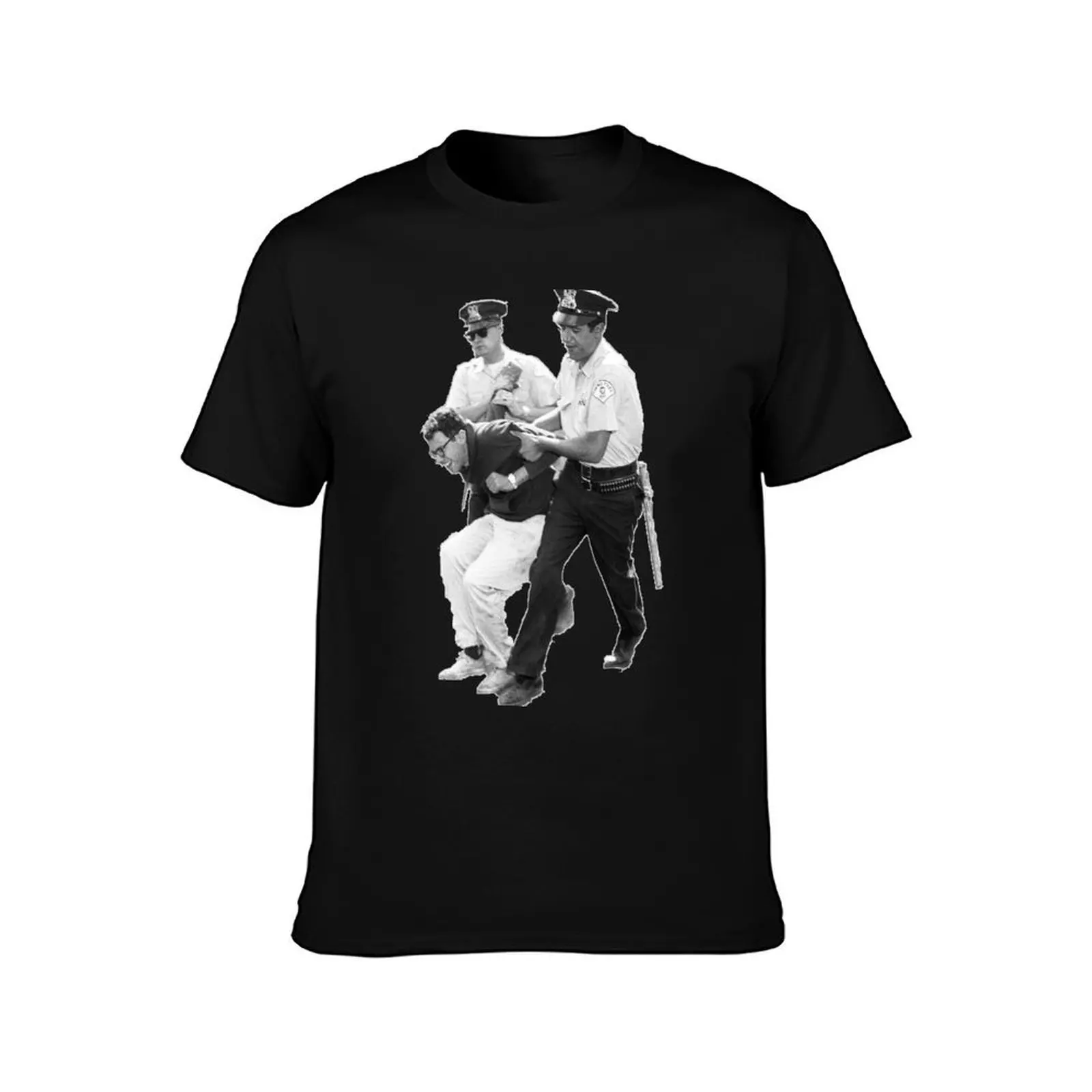 Bernie Arrested 1963 T-Shirt, Summer Casual Cotton Tee, Oversized Streetwear Tops, Vintage Graphic Print, Loose Fit Short Sleeve