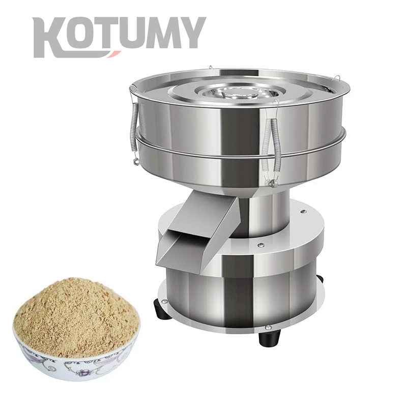 Vibrating Screen Small Stainless Steel Sieving Machine Powder Sieve Flour Electric Sifting Machine