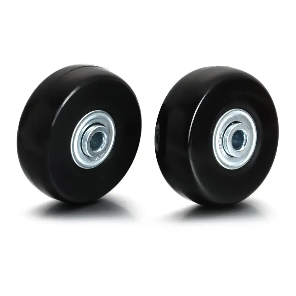 Resistant Flexible Dia40mm/50mm/60mm Replacement Casters  Repair Travel Luggage  Wheels Axles Repair Kit Suitcase Parts Axles