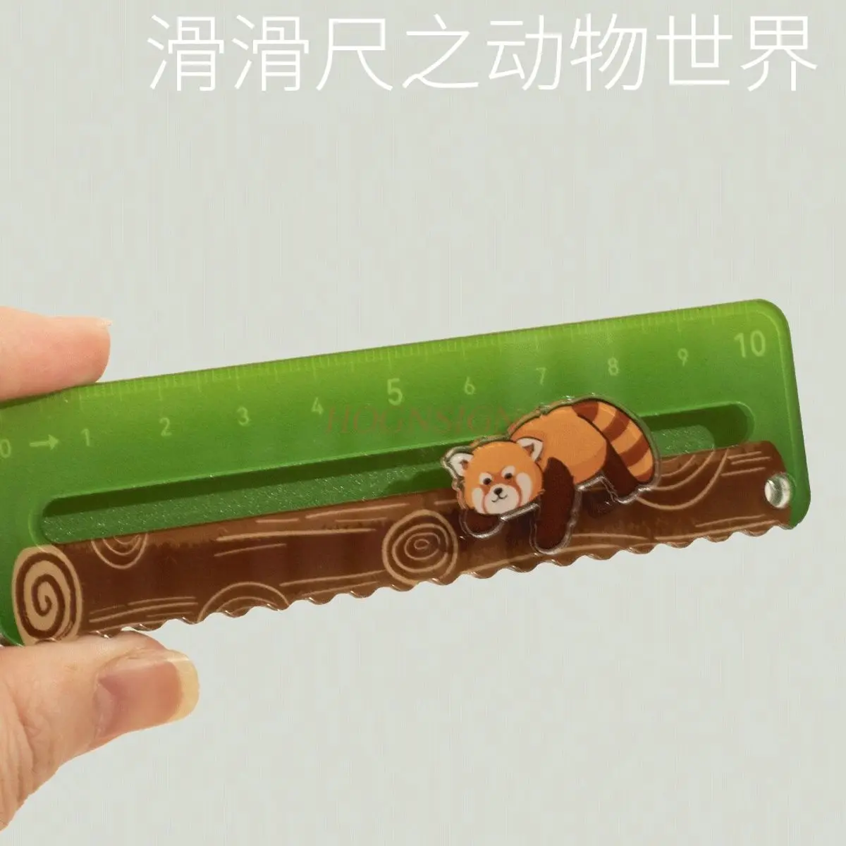 1pcs Animal World series slide ruler palm ruler mini panda acrylic ruler for students
