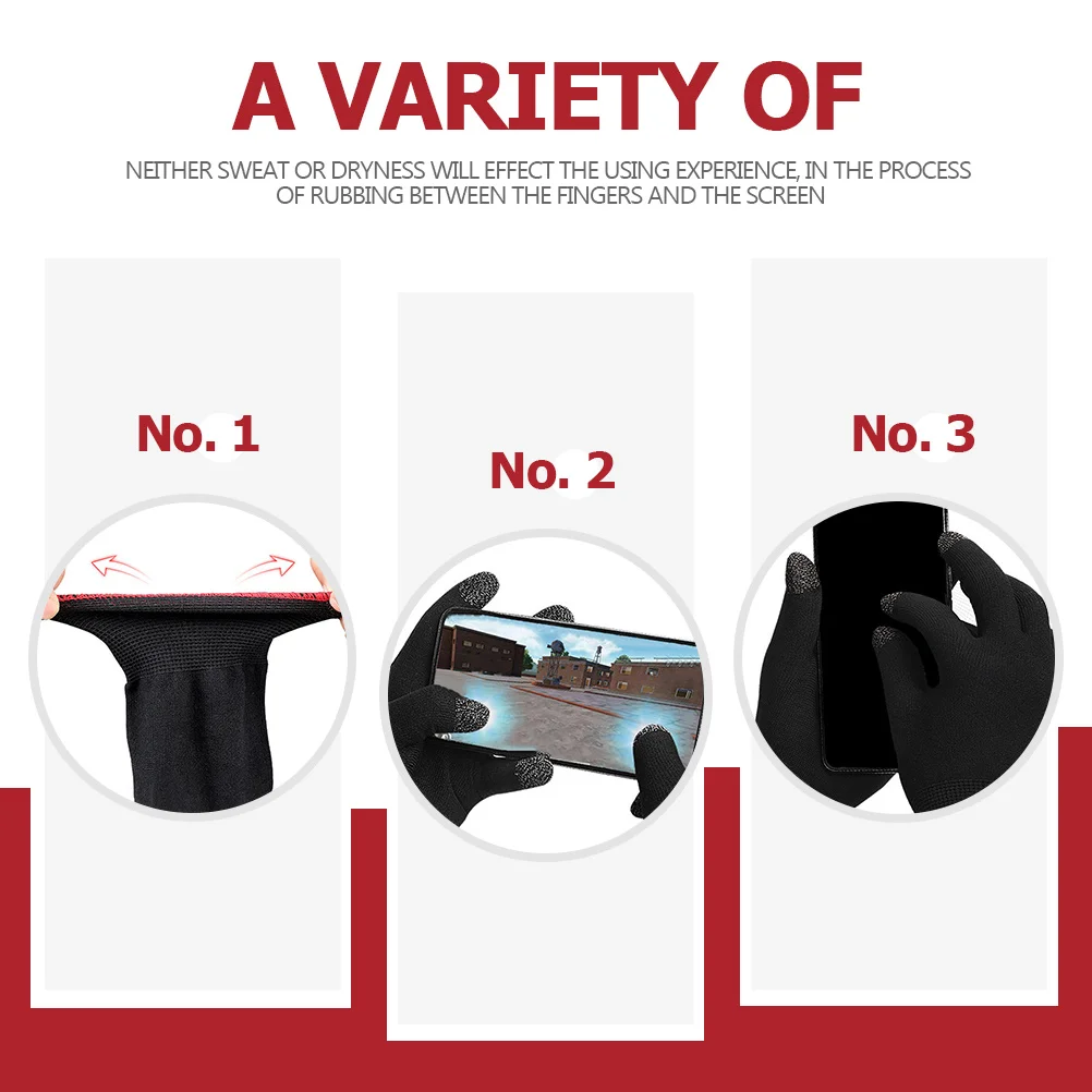 

2Pairs Winter Gloves Touch Screen Non-Slip Warm Sports Texting Gloves Men Women Durable Comfortable Outdoor Protection