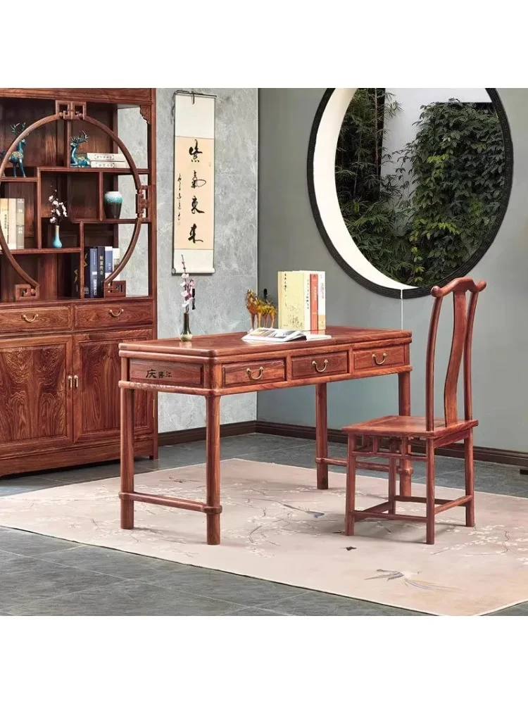 Rosewood Small Desk  Rosewood Computer Desk Home Desk Chinese Style Solid Wood  furniture