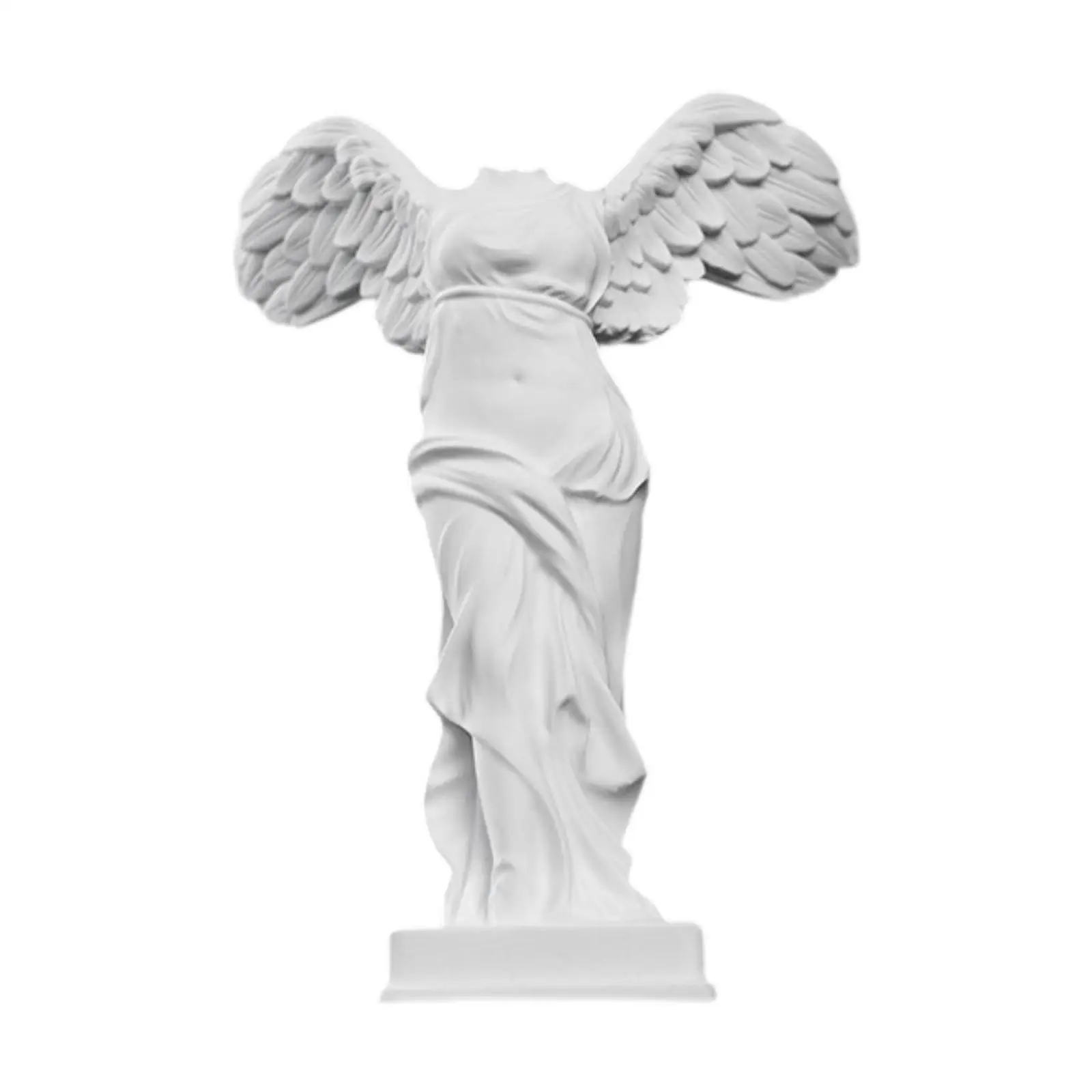 Winged Victory Statue Collectible Farmhouse Office Greek Goddess Figurine