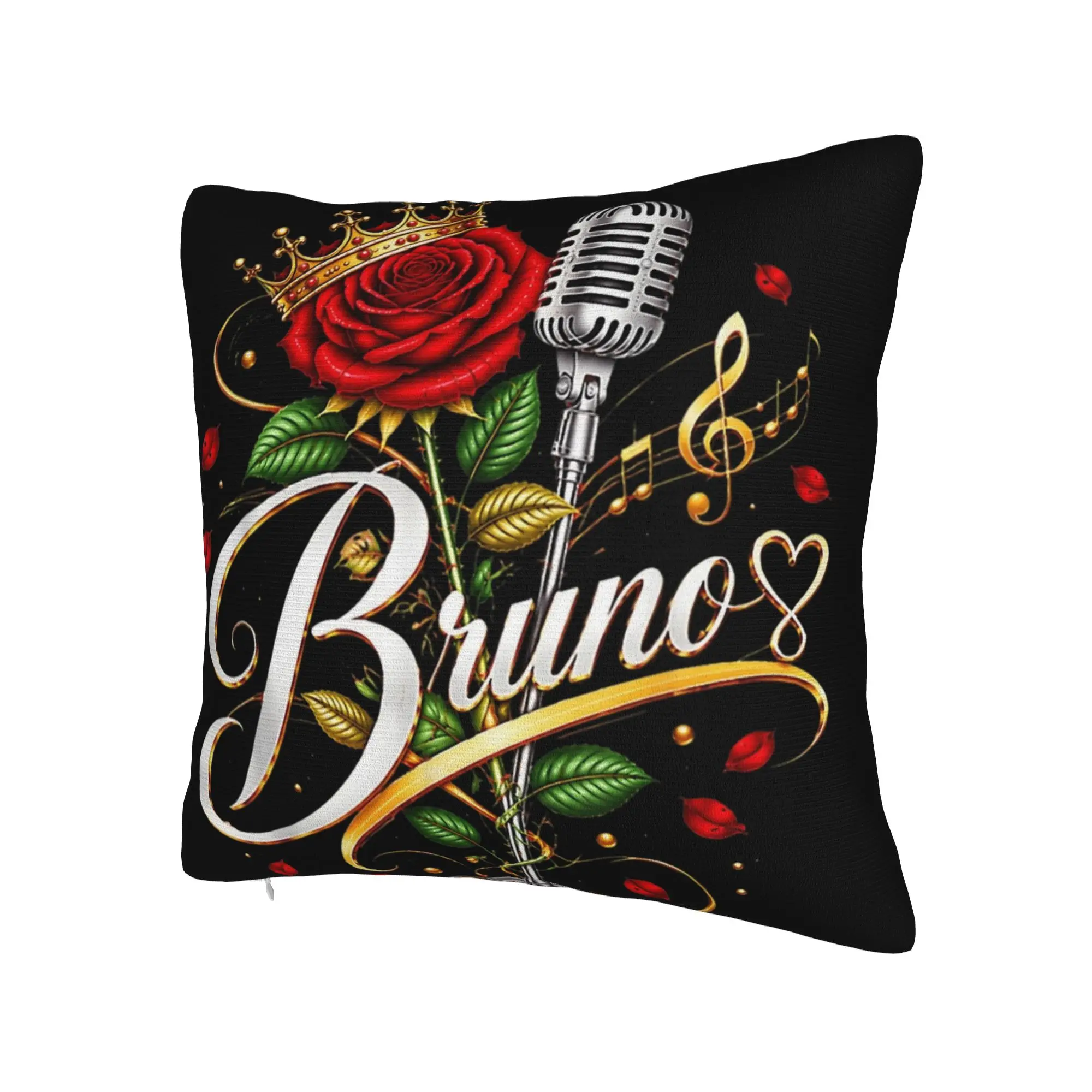 Decorative Pillow Cover Bruno Mars Romantic Tour 2026 Accessories Chair  Pillow Case Cover Drop Shipping Multi-Size