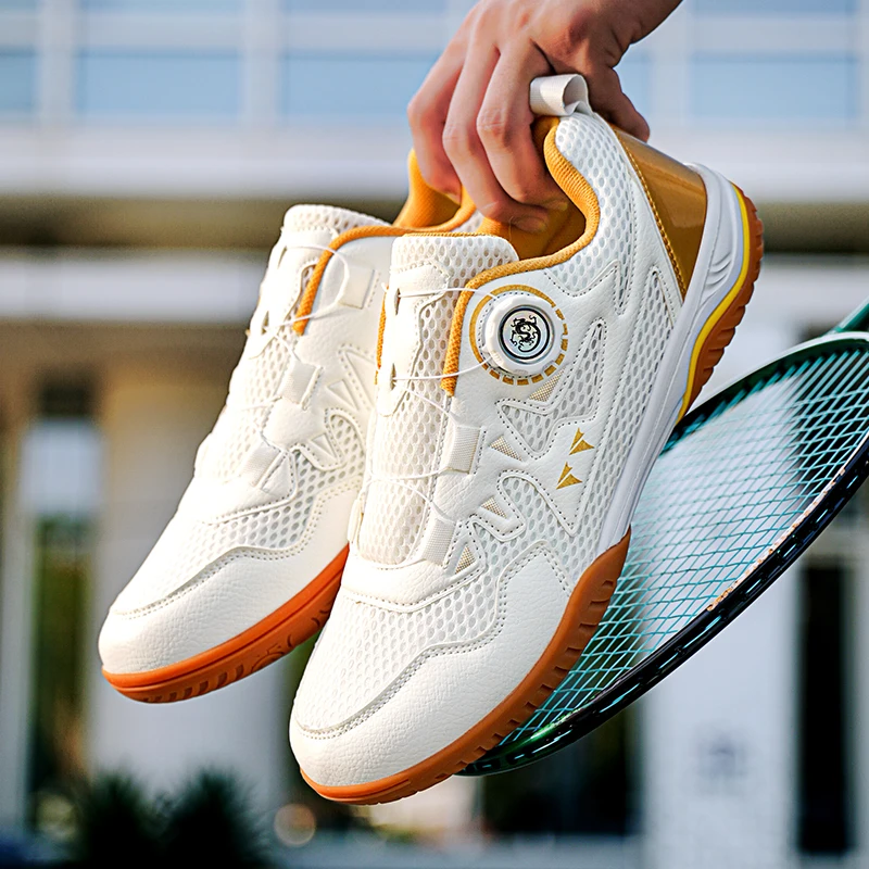 Herren-Badminton-Schuhe, Volleyball-Schuhe, Sportschuhe, Tischtennis-Sneaker, atmungsaktive Trainingsschuhe, professionelle Sportschuhe für Tischtennis. – Detail 7