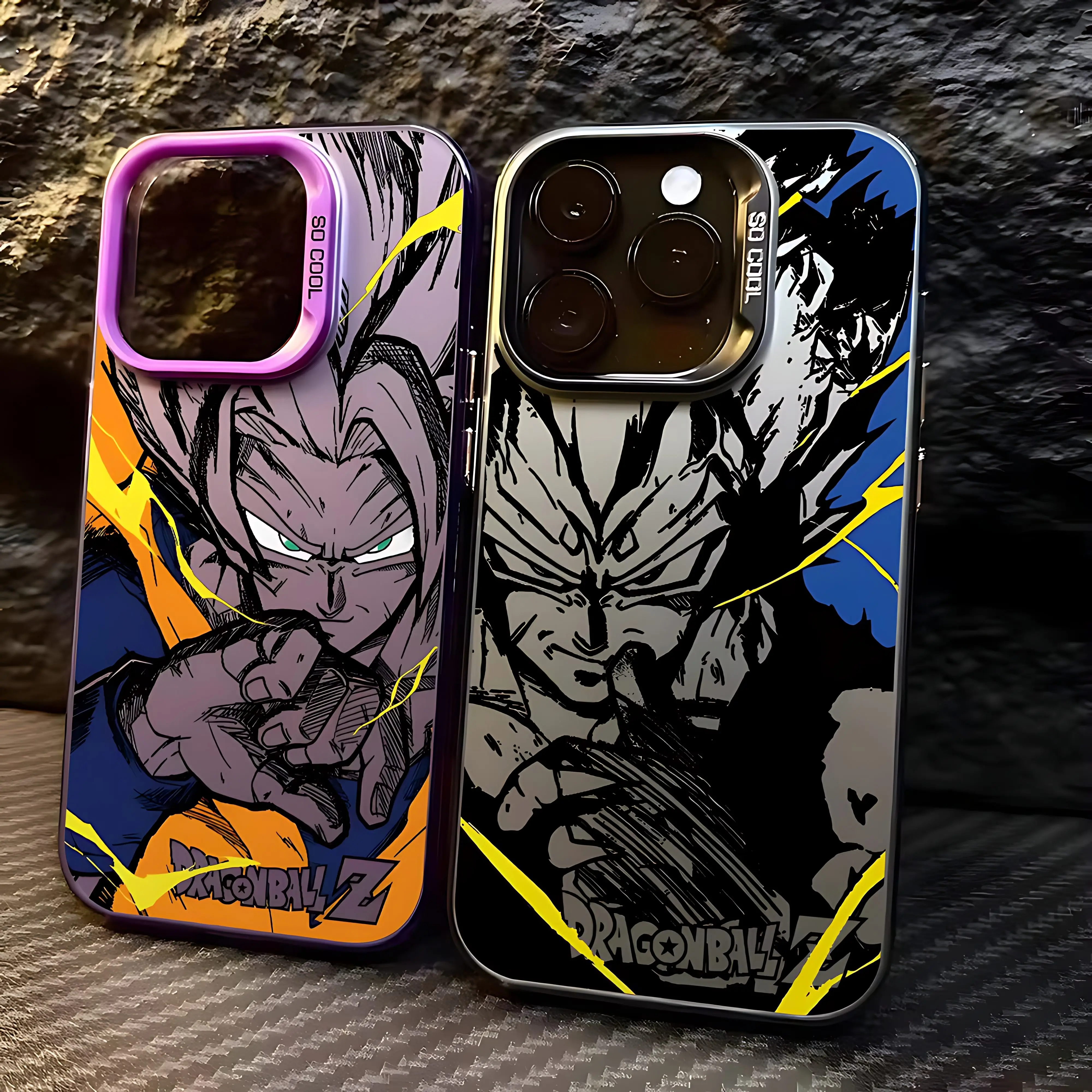 Coque de t�l�phone D-Dragons B-Balls Z Gokus pour Samsung Galaxy S26 S25 S24 S23 S22 S21 S20 Note20 FE Ultra Edge Plus 4G 5G Anti-Couverture