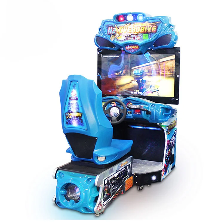 For coin game H2 overdrive driving race equipment water racing arcade