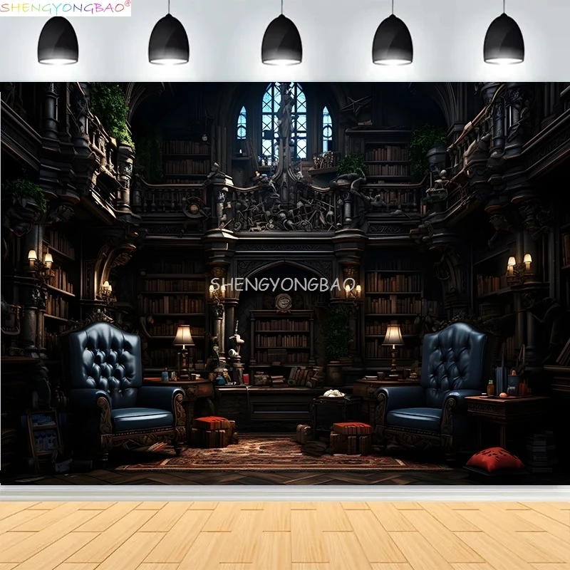 

Interior Wall And Floor Mouldings Photography Backdrops Retro Joinery Wood Paneling Palace Wedding Photo Studio Background OR-24