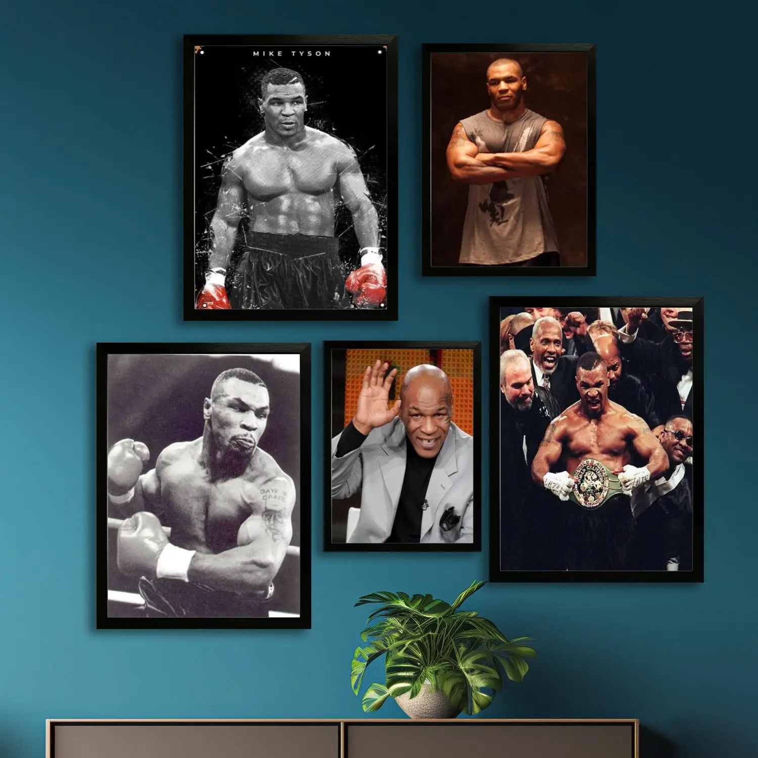 Póster artístico en lienzo de mile tyson y impresión de imágenes artísticas de pared, carteles modernos para decoración de dormitorio familiar, pintura decorativa
