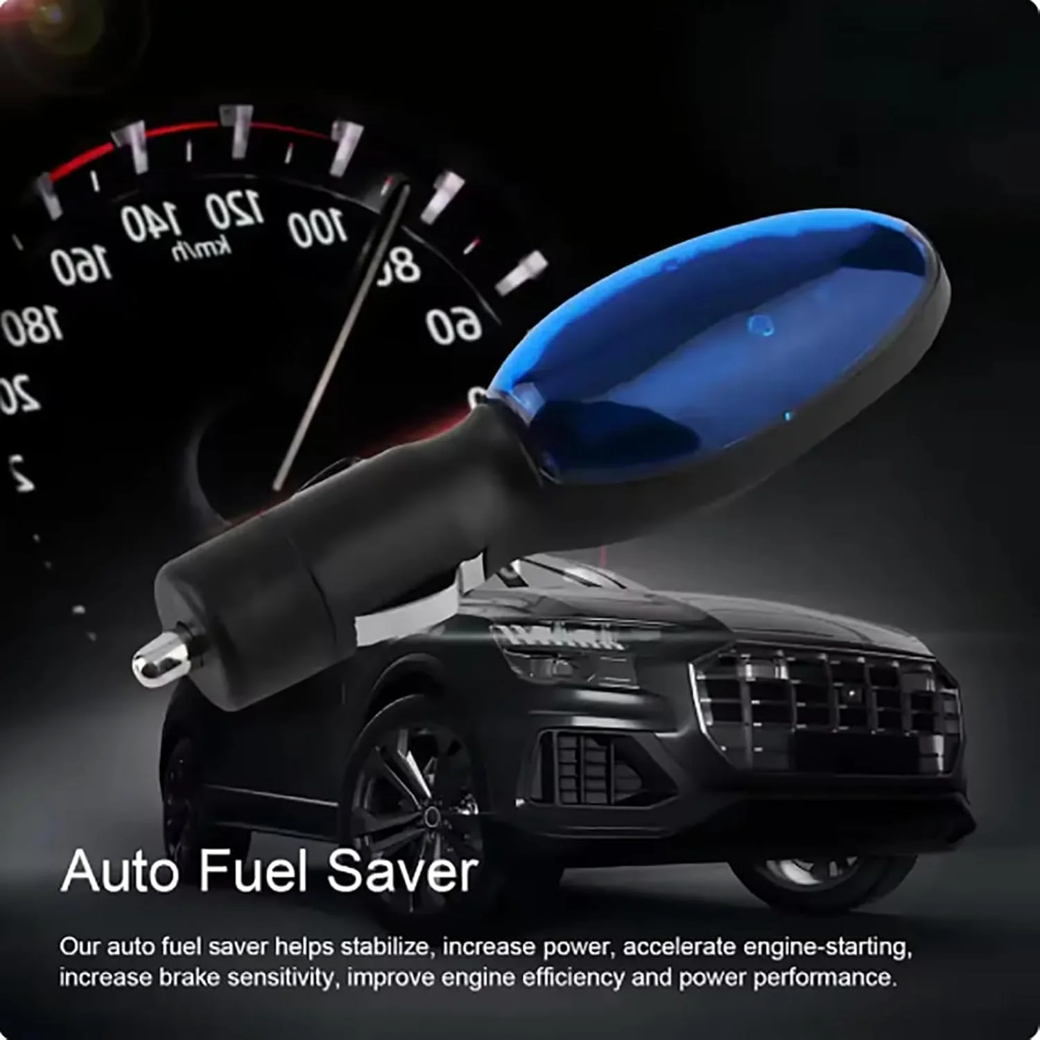 2 Pcs Gas Saver, New Fuel Sync Drive Farther Save More Fuel Portable Plug And Play Energy Economy Device