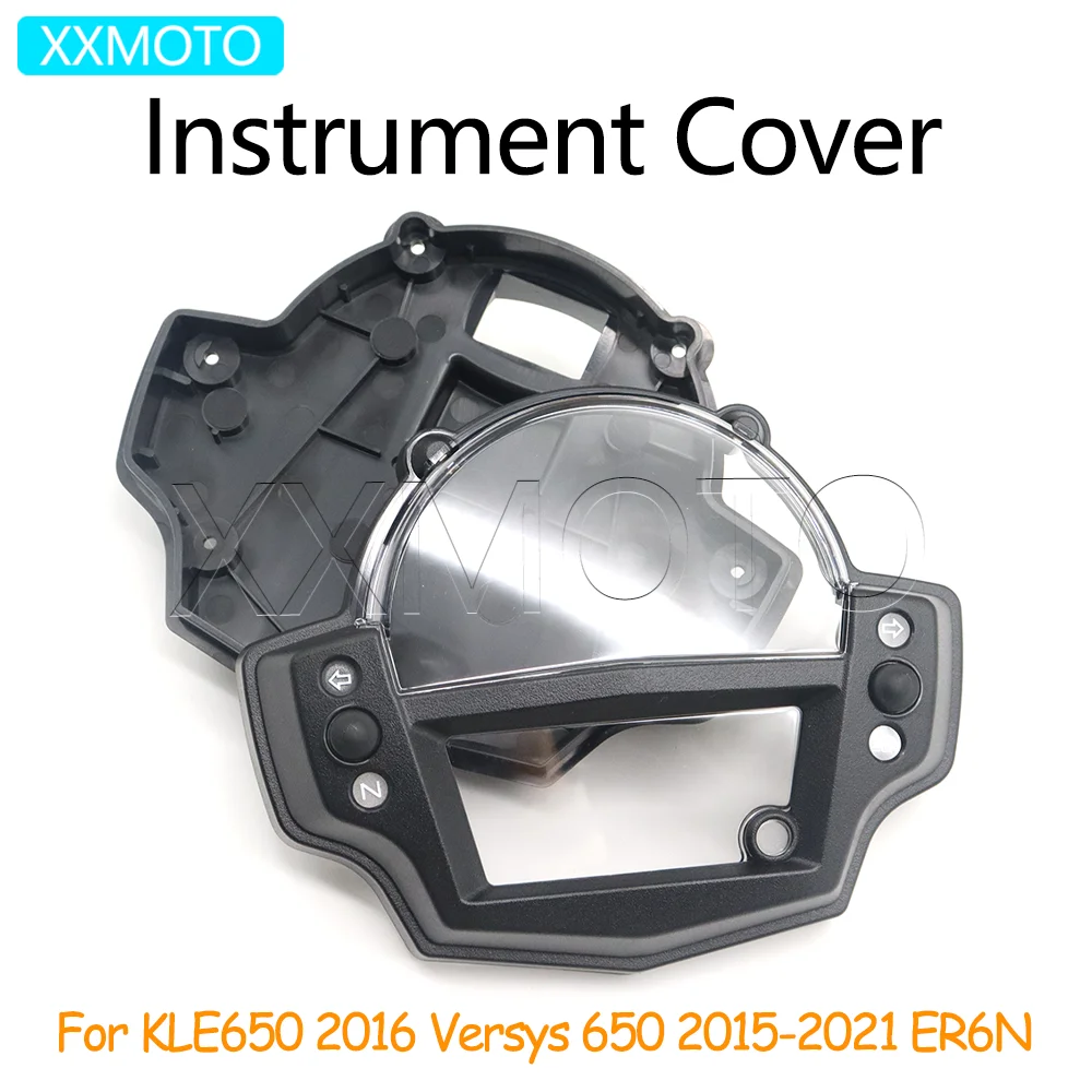 

For Kawasaki Versys 650 2015-2021 KLE650 2016 ER6N Motorcycle Versys 650 Instrument Shell 2016 2017 2018 Speedometer Gauge Cover