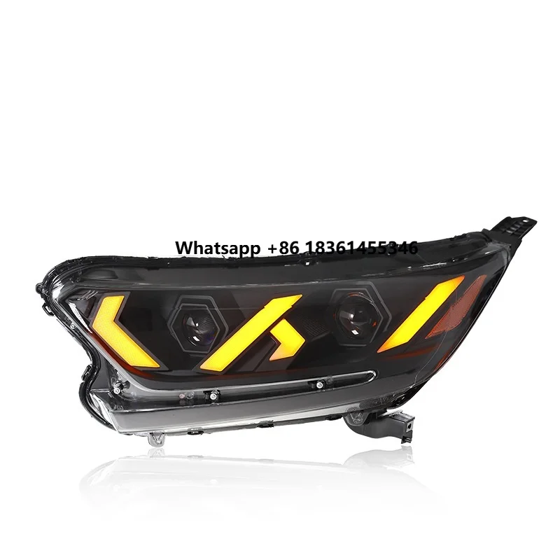 

17-22 for CRV Headlight Assembly Modification for Style LED Lens Daytime Running Light Flowing Turn Signal