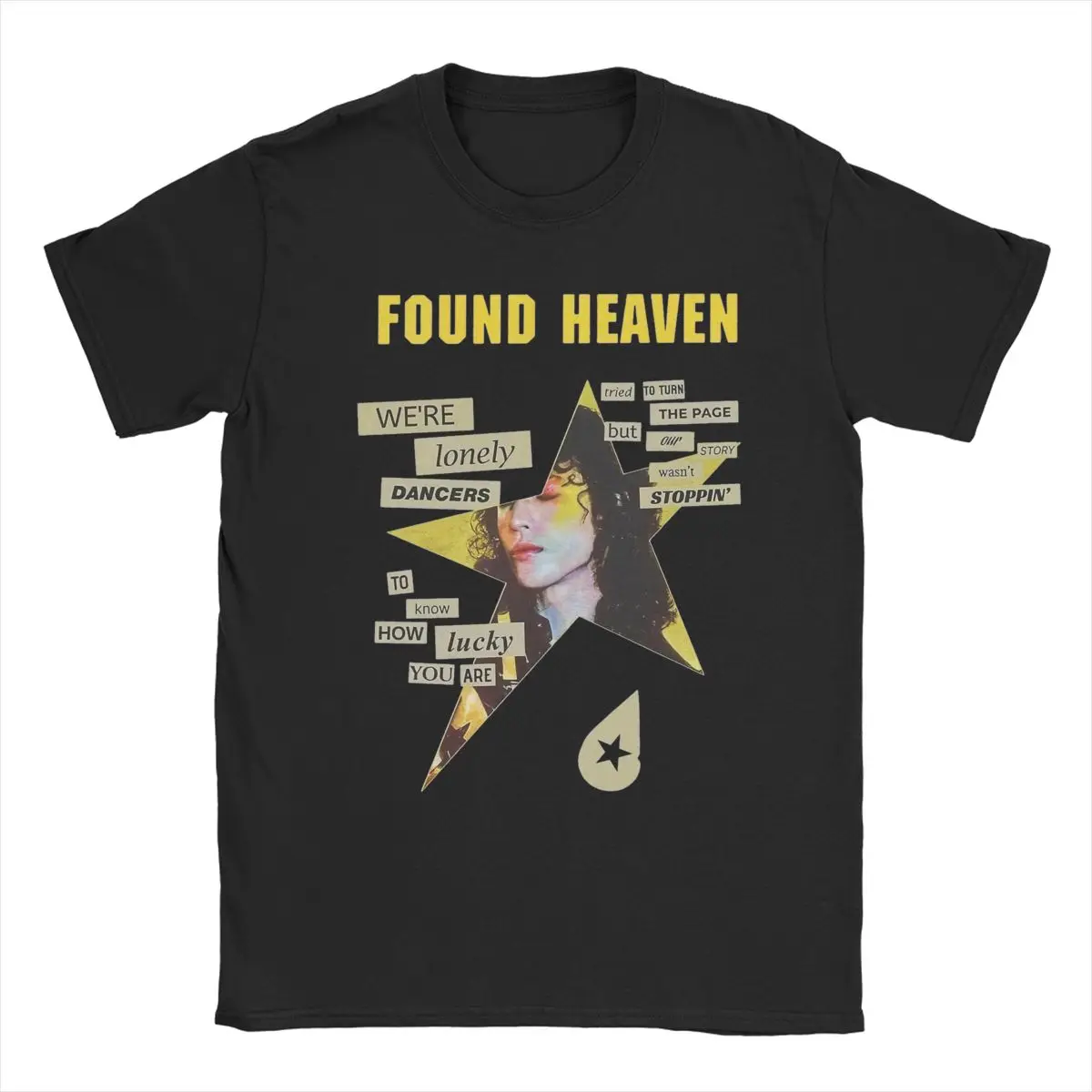 Conan Gray Found Heaven T-Shirt for Men Funny 100% Cotton Tees Round Collar Short Sleeve T Shirt New Arrival Tops