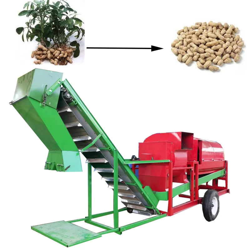 Agricultural Automatic Peanut Harvester Groundnut Picker Machine