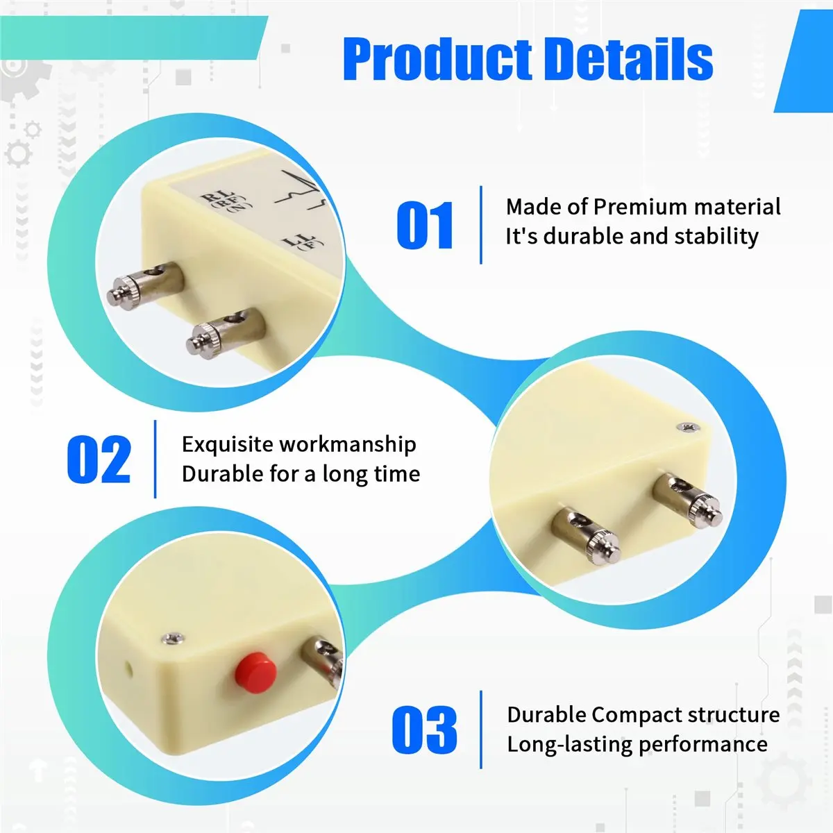 OKgood SKX-2000A ECG Signal Generator ECG Emulator ECG Simulator Simulation Instrument for Electrocardiogram Simulation EU Plug