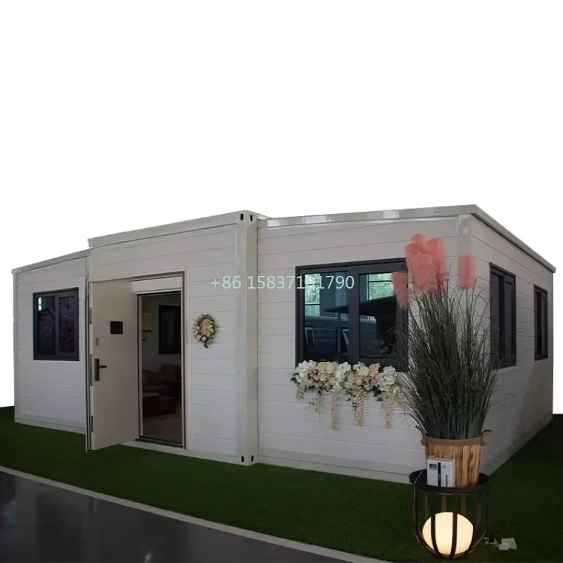 Expandable Folding Container House Easy Install Tiny Home Luxury Design Practical Prefab House Removable Container Houses Spain
