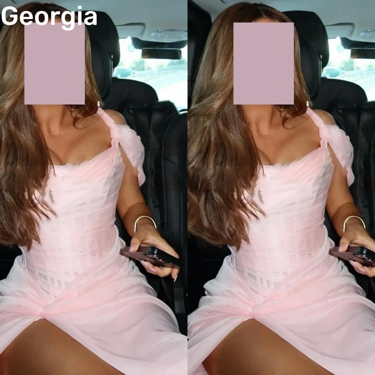 

Платья на день рождения Роскошные платья с открытыми плечами на заказ для выпускного вечера Трапеция длиной до пола с разрезом Розовые элегантные платья с рюшами для Wo