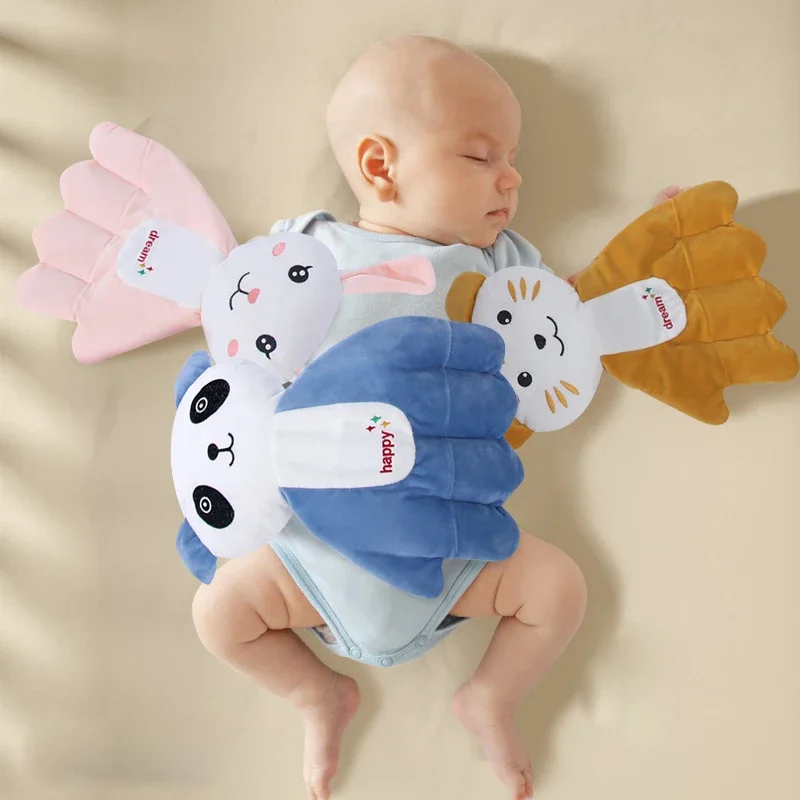 Baby Soothing The Palms Soft Boys' and Girls' Newborn Toys Cuddly Pillow Baby Hugged To Sleep Anti-scare Sleeping Artifact