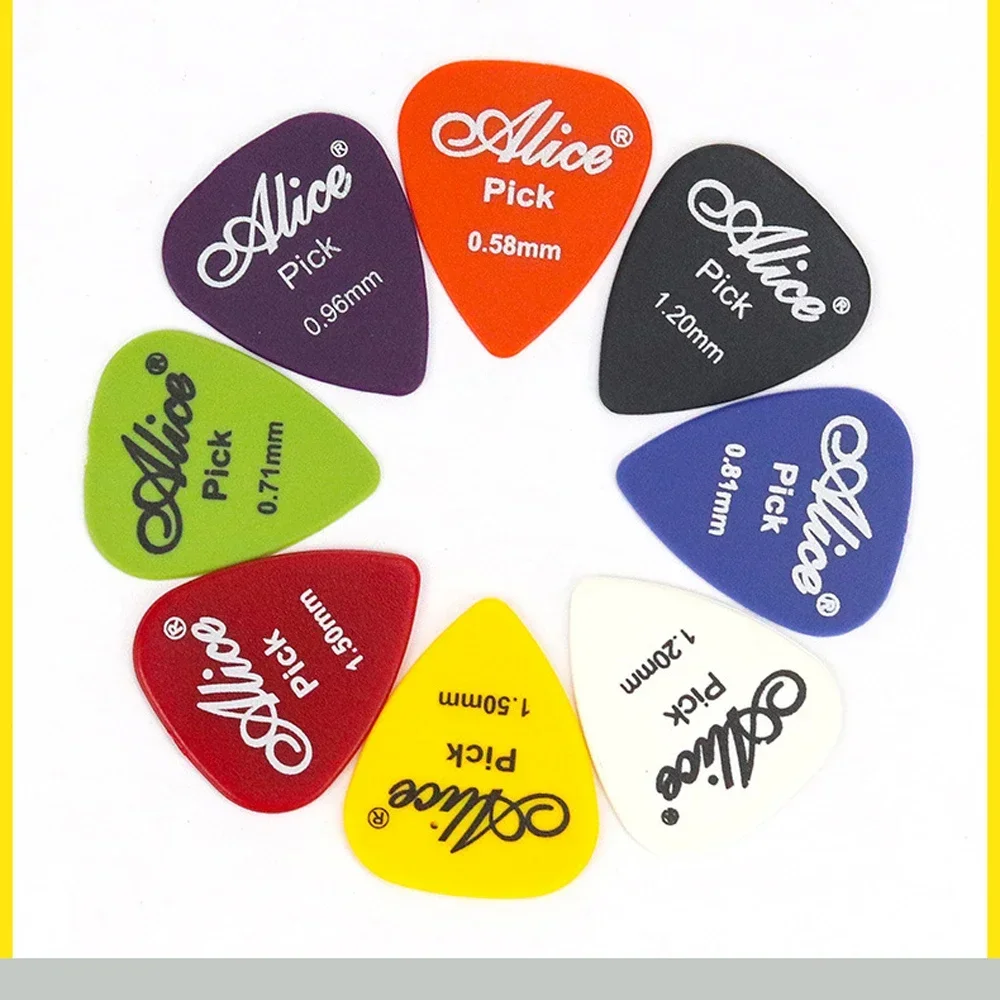 Alice Acoustic Guitar Picks, Acessórios Mediador Plectrum, Baixo Elétrico, Plectrum, 0,96 milímetros de Espessura, 10-50Pcs