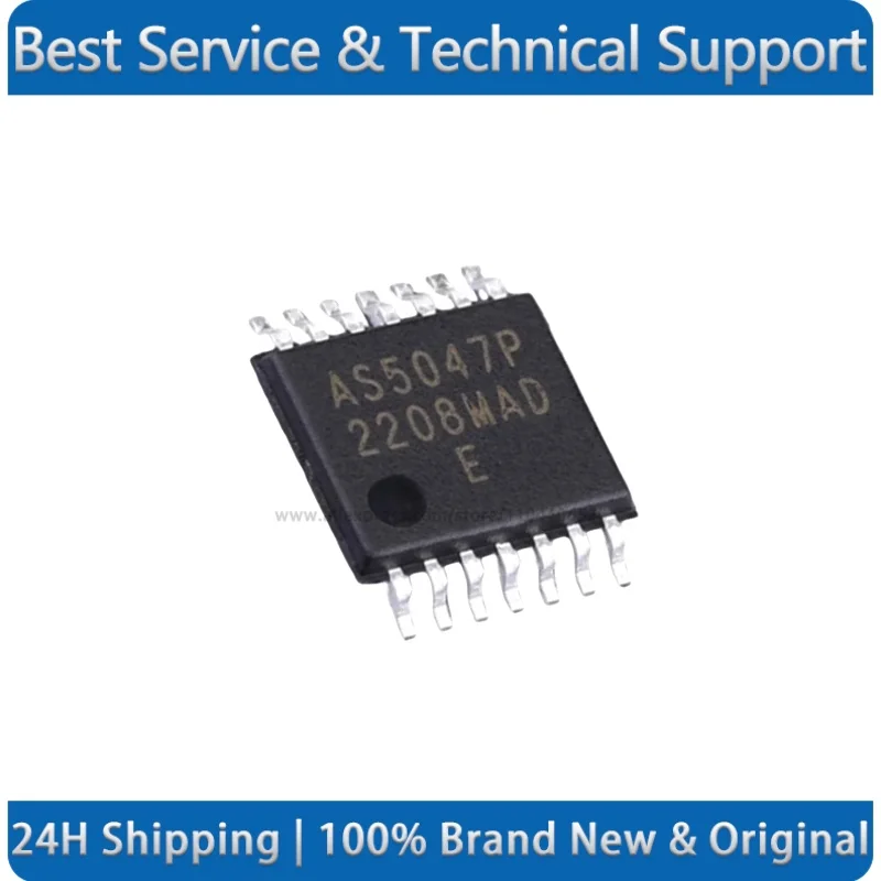 AS5047P-ATSM AS5047P TSSOP-14 Rotary Magnetic Encoder Chip IC New Original