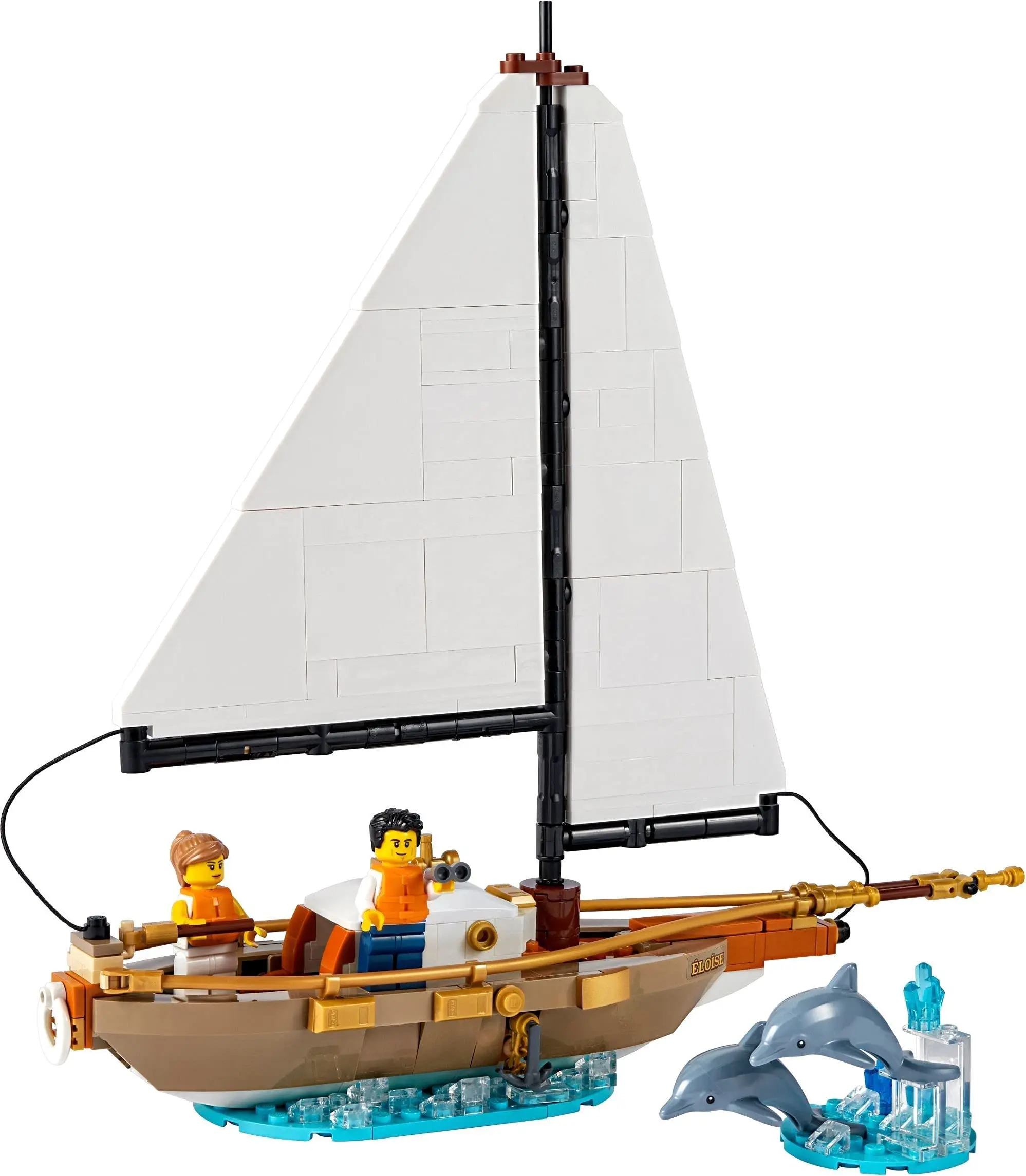 Lego Ideas Sailboat Adventure Set for Children\'s Kids Birthday Xmas New Year Gift 40487 (330Pieces)