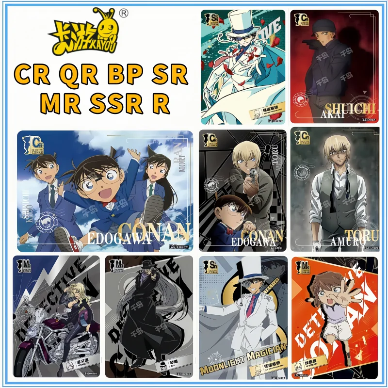 

Оригинальные карты серии «Детектив Конан» KAYOU Kudo Shinichi Mouri Ran Insight Pack 3, редкие CR, коллекционная карта аниме, игрушка в подарок