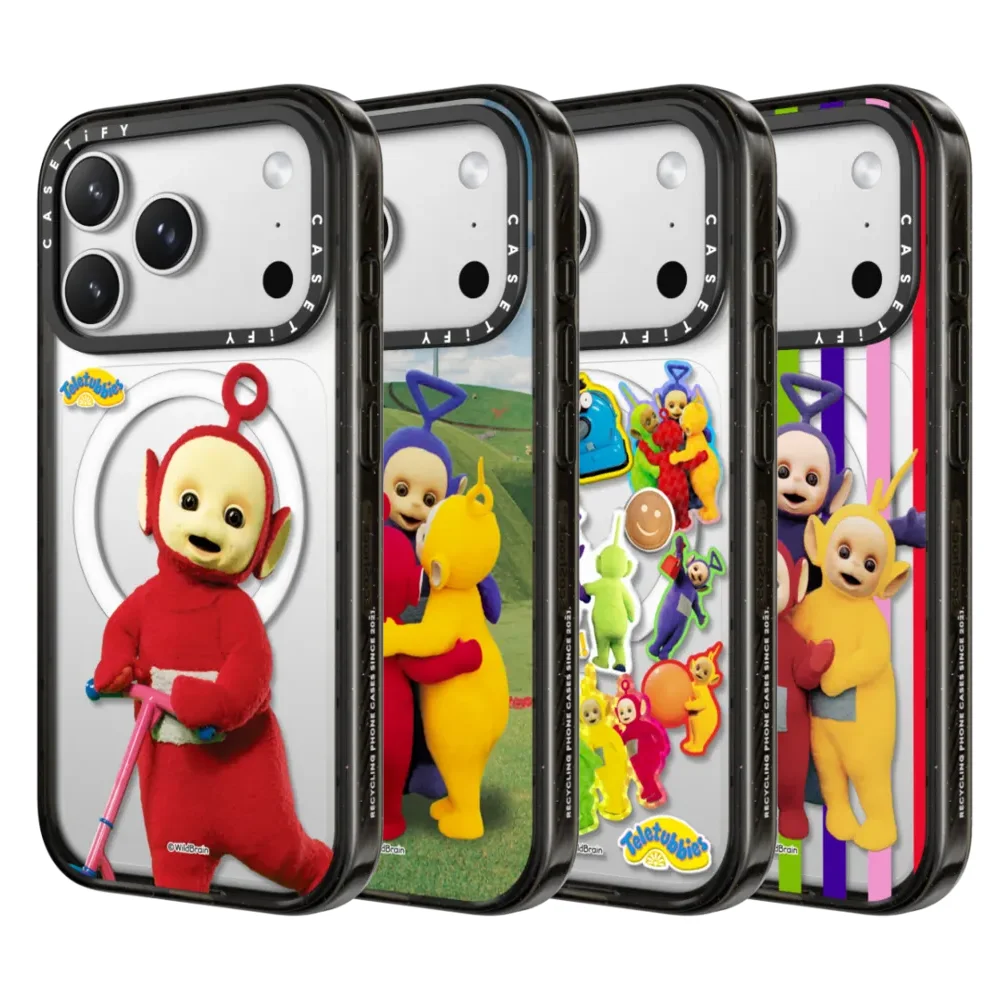 

CASETiFY Teletubbies Cartoon Series Magnetic Drop-proof Case for iPhone 13 14 15 17 Pro Max Air 16 Plus Protect Cover