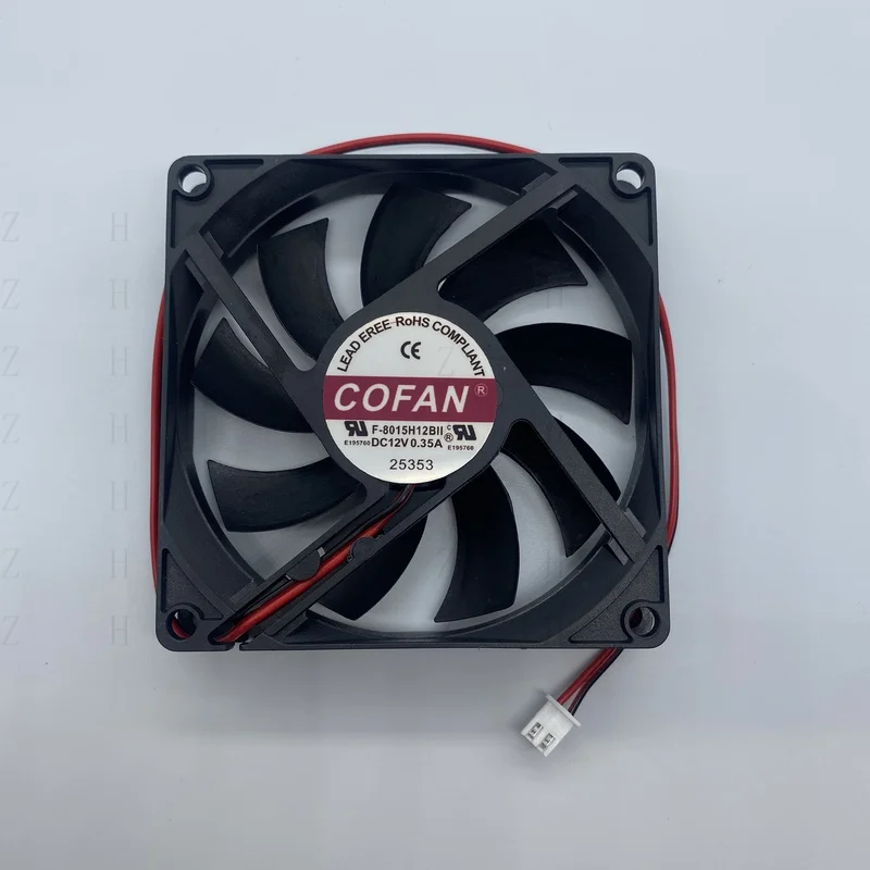 H  12V 0.35A Fan For COFAN F8015H12BII Ecotech Radion XR30W Pro LED Lighting System